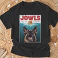 German Shepherd Jowls Hamburger Gsg Dog Mom Dog Dad T-Shirt Gifts for Old Men