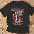 Heavy Equipment Operator Dad Usa Flag Patriotic T-Shirt Gifts for Old Men