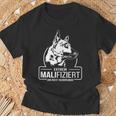 Malinois Malifiziert Igp Dog Slogan S T-Shirt Geschenke für alte Männer