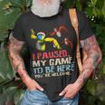 Monke Tag Gorilla Birthday Decorations Vr Gamer T-Shirt Gifts for Old Men