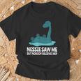 Nessie Monster Von Loch Ness Monster Scotland T-Shirt Geschenke für alte Männer