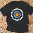 Retro Archery Target Hunter T-Shirt Gifts for Old Men