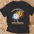 Solar Eclipse West Virginia 2024 Mooned Humor T-Shirt Gifts for Old Men
