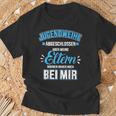 Youth Initiation Saying Eltern Wohnen Bei Mir Für Jungs T-Shirt Geschenke für alte Männer