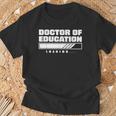 Future Edd EdD Loading Doctor Of Education Loading T-Shirt Gifts for Old Men