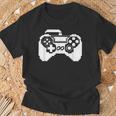 Game Controller Pixel Grafik Gamer Pc Spiele T-Shirt Geschenke für alte Männer