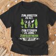 Gardener Hobby Gardener Retirement Retirement Gardening T-Shirt Geschenke für alte Männer