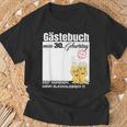 Gästebuch 30 Geburtstag Mann Frau Lustig 30 Geburtstag Deko T-Shirt Geschenke für alte Männer