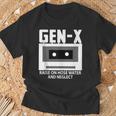Gen X Raised On Hose Water And Neglect Humor Generation T-Shirt Gifts for Old Men