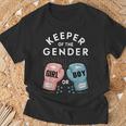 Gender Reveal Party Keeper Of Gender Boxing T-Shirt Gifts for Old Men