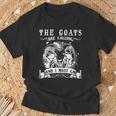 Goa The Goats Is Calling And I Must Go T-Shirt Gifts for Old Men
