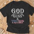 2nd Amendment Gifts, God Guns Trump Shirts