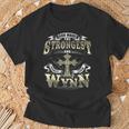 God Made The Stronggest And Named Them Wynn T-Shirt Gifts for Old Men