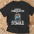 Goodbye Kindergarten Ich Rocke Jetzt Die Schule Schulkind T-Shirt Geschenke für alte Männer