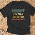 Grampy Gifts, Papa The Man Myth Legend Shirts