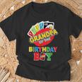 Grandpa Of The Birthday Boy Uno Daddy Papa 1St Bday T-Shirt Gifts for Old Men
