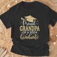 Grandpa Senior 2024 Proud Dad Of A Class Of 2024 Graduate T-Shirt Gifts for Old Men
