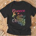 Greece Cruise Family 2024 Squad Vacation Matching Family T-Shirt Gifts for Old Men