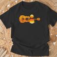 Guitar Sun Guitar Guitarist T-Shirt Geschenke für alte Männer