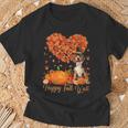Happy Fall Y'all Beagle Dog Pumpkin Thanksgiving T-Shirt Gifts for Old Men