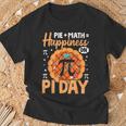 Happy Pi Day 314 Pi Pie Math Happiness On Pi Day T-Shirt Gifts for Old Men