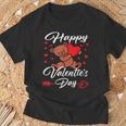 Happy Valentines Day Outfit Women Valentine's Day T-Shirt Gifts for Old Men