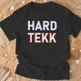 Hardtekk Hard Techno Tekk T-Shirt Geschenke für alte Männer