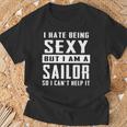 I Hate Being Sexy But I Am A Sailor T-Shirt Gifts for Old Men