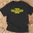 Hell Of Divers Helldiving T-Shirt Gifts for Old Men