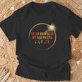 Hello Darkness My Old Friend 2024 Solar Eclipse T-Shirt Gifts for Old Men