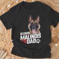 Herren Belgischer Malinois Hund Papa Belgischer Schäferhund Hundebesitzer Papa T-Shirt Geschenke für alte Männer