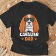 Herren Cavalier King Charles Spaniel Dad Hunde Papa Herrchen T-Shirt Geschenke für alte Männer