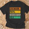 Herren Fahrradmonteur Papaateratertag Fahrradwerkstatt T-Shirt Geschenke für alte Männer