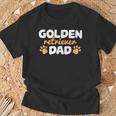 Herren Golden Retriever Dad Papa Süß T-Shirt Geschenke für alte Männer