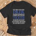 Herren Ich Bin Stolzer Papa Einer Wundervollen Tochter -Atertag T-Shirt Geschenke für alte Männer