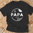 Herren Papa 2024Ater 2024 Befördert Zum Papa Est 2024 T-Shirt Geschenke für alte Männer