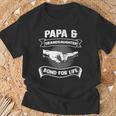 Herren Papa & Enkelin Bond Für Das Leben Opa T-Shirt Geschenke für alte Männer