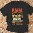 Herren Papa Undater Geschenk Lustiger Spruch Herrenatertag T-Shirt Geschenke für alte Männer