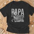 Herren Sasquatch Papa Squatch Camping Bigfoot Für Papaatertag T-Shirt Geschenke für alte Männer