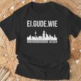 Hessen Frankfurt Skyline Set T-Shirt Geschenke für alte Männer