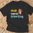 Heute Habe Ich Geburtstag Party Tiger T-Shirt Geschenke für alte Männer