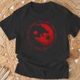 Hijos De Fenrir Skoll Y Hati Norse Wolf Rune Camiseta unisex Regalos para ancianos