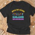 Hoch Die Hände Schlager Weekender Schlagerhit Schlagerparty T-Shirt Geschenke für alte Männer