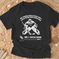 Hochey Sobre Hielo Deporte Patinadores Hockey Camiseta Camiseta unisex Regalos para ancianos