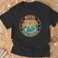 Hombre Padrino Nivel Desbloqueado Regalo Padrino Camiseta unisex Regalos para ancianos
