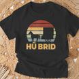 Hü Brid Pferd Kutsche Hybrid Kutscher Reiten Wortspiel T-Shirt Geschenke für alte Männer