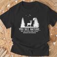 Hunting See Nature Hunting T-Shirt Gifts for Old Men