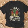 Hurra Der Lauch Wird 40 I 40 Geburtstag 40 Jahre Ehrentag T-Shirt Geschenke für alte Männer