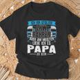 Ich Bin Ein Lkw Driver Und Papa T-Shirt Geschenke für alte Männer