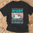 Ich Gucke Nicht Nur Anime Manga Kawaii T-Shirt Geschenke für alte Männer